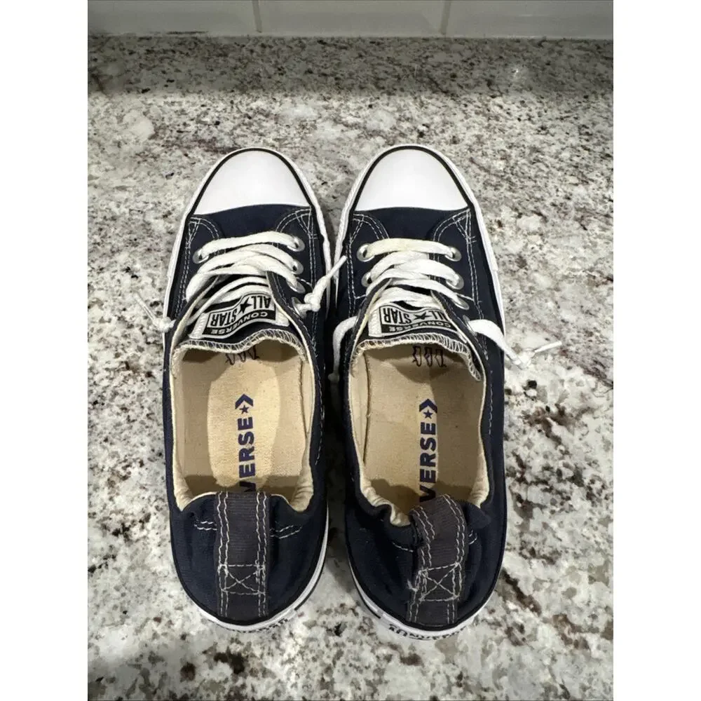 Converse Womens CT All Star Shoreline 537080F Blue Casual Shoes Sneakers Sz 7.5 - Picture 5 of 7